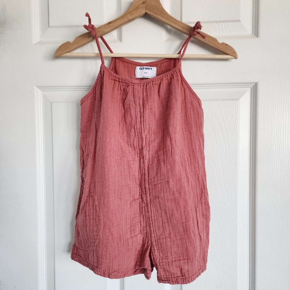 Old Navy Gauze‎ Cotton Sleeveless Romper